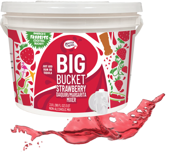 Big Bucket Strawberry Margarita - Daiquiri Mixer